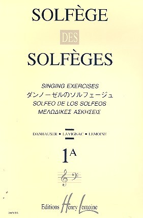 Cover: 9790230904513 | Solfège des solfèges vol.1a | Albert Lavignac | Buch | Lemoine