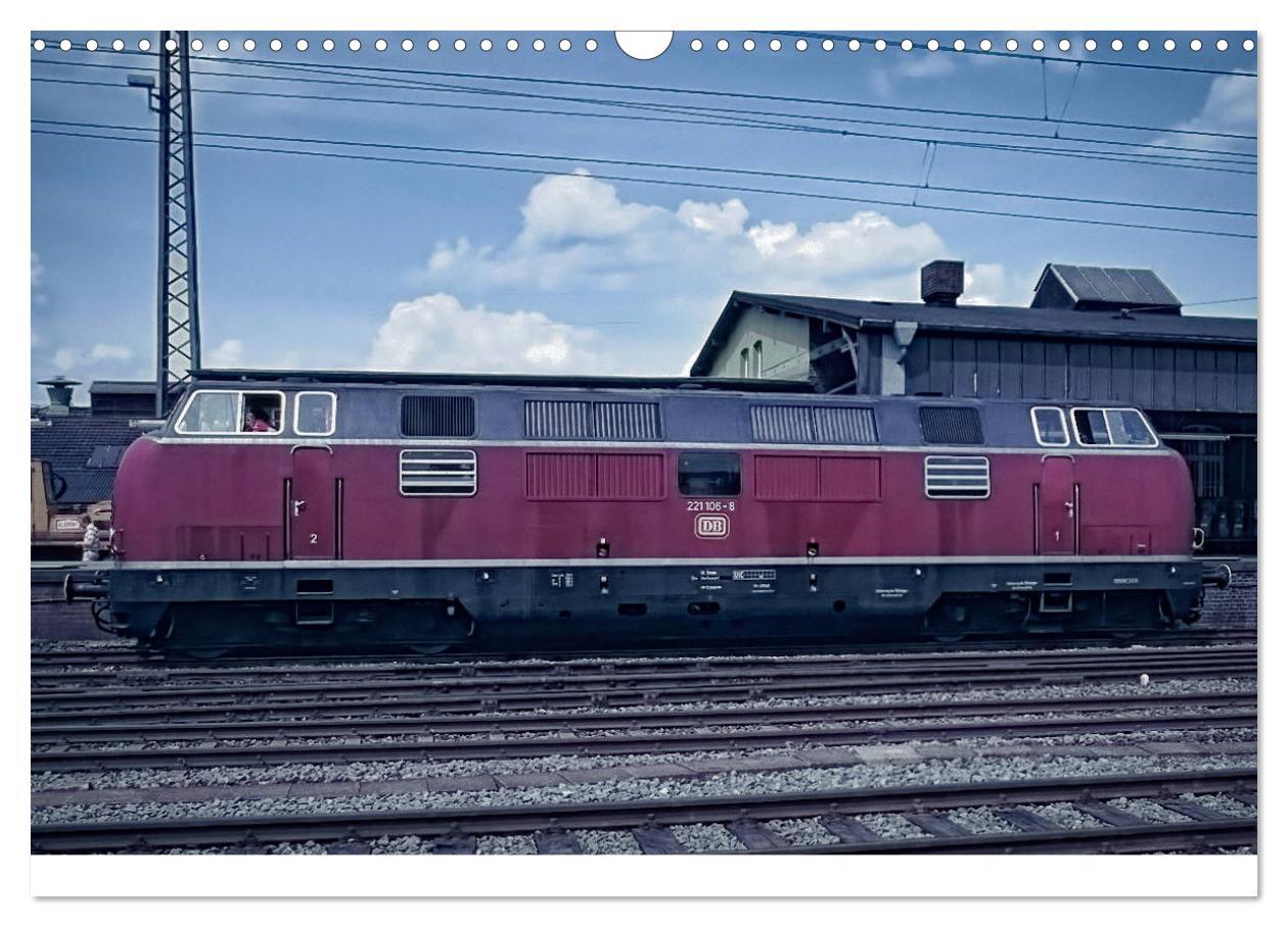 Bild: 9783435291335 | Deutsche Diesellokomotiven (Wandkalender 2025 DIN A3 quer),...