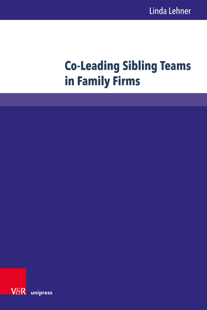 Cover: 9783847113331 | Co-Leading Sibling Teams in Family Firms | Linda Lehner | Buch