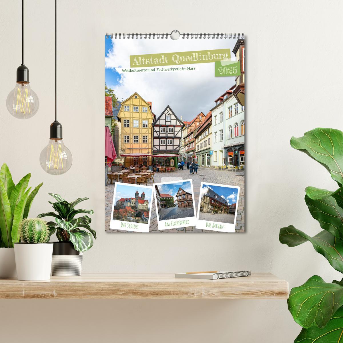 Bild: 9783435883806 | Altstadt Quedlinburg (Wandkalender 2025 DIN A3 hoch), CALVENDO...