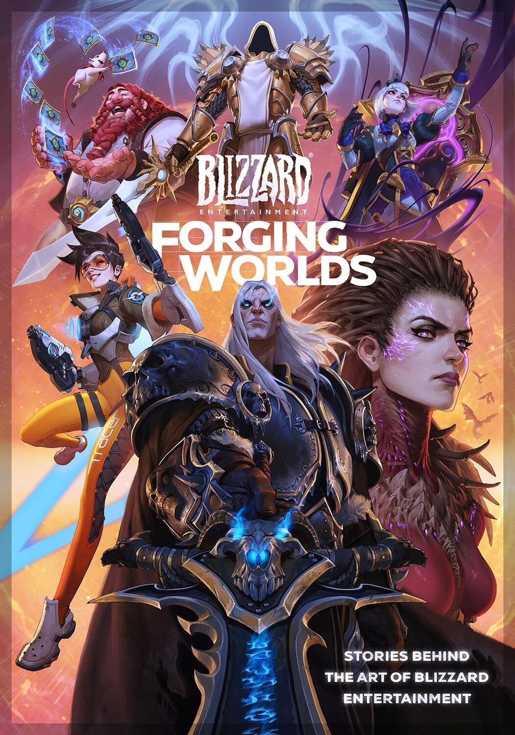 Cover: 9781950366569 | Forging Worlds: Stories Behind the Art of Blizzard Entertainment