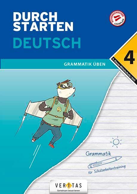Cover: 9783710137716 | Durchstarten 4. Klasse - Deutsch Mittelschule/AHS - Grammatik | Igler