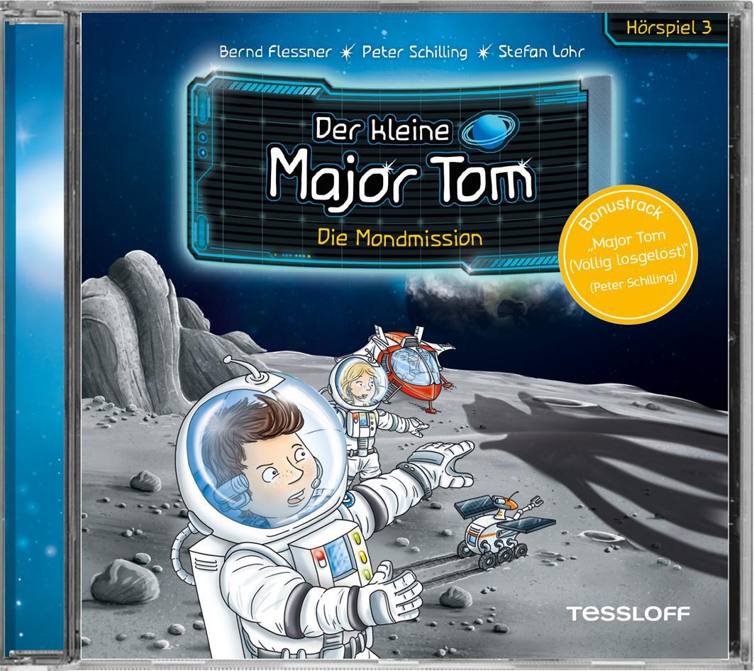 Cover: 9783788641030 | Der kleine Major Tom. Hörspiel 3: Die Mondmission | Flessner (u. a.)