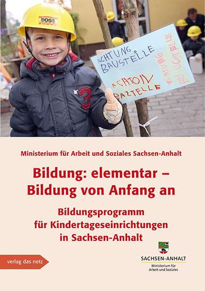 Cover: 9783868921038 | Bildung: elementar - Bildung von Anfang an | Sachsen-Anhalt | Buch