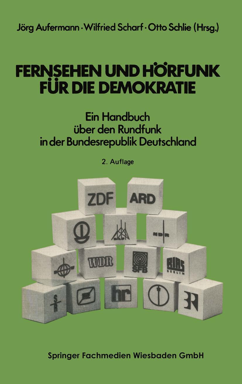 Cover: 9783531113951 | Fernsehen und Hörfunk für die Demokratie | Wilfried Scharf | Buch | ii