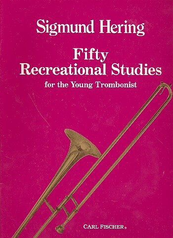 Cover: 9780825830235 | 50 Recreational Studies for the Young Trombone | Sigmund Hering | Buch