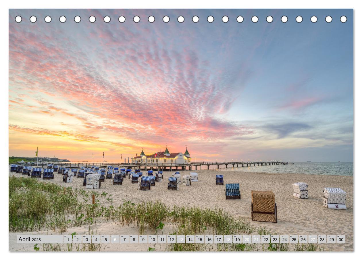 Bild: 9783383953934 | Wunderschöne Ostsee Rügen und Usedom (Tischkalender 2025 DIN A5...