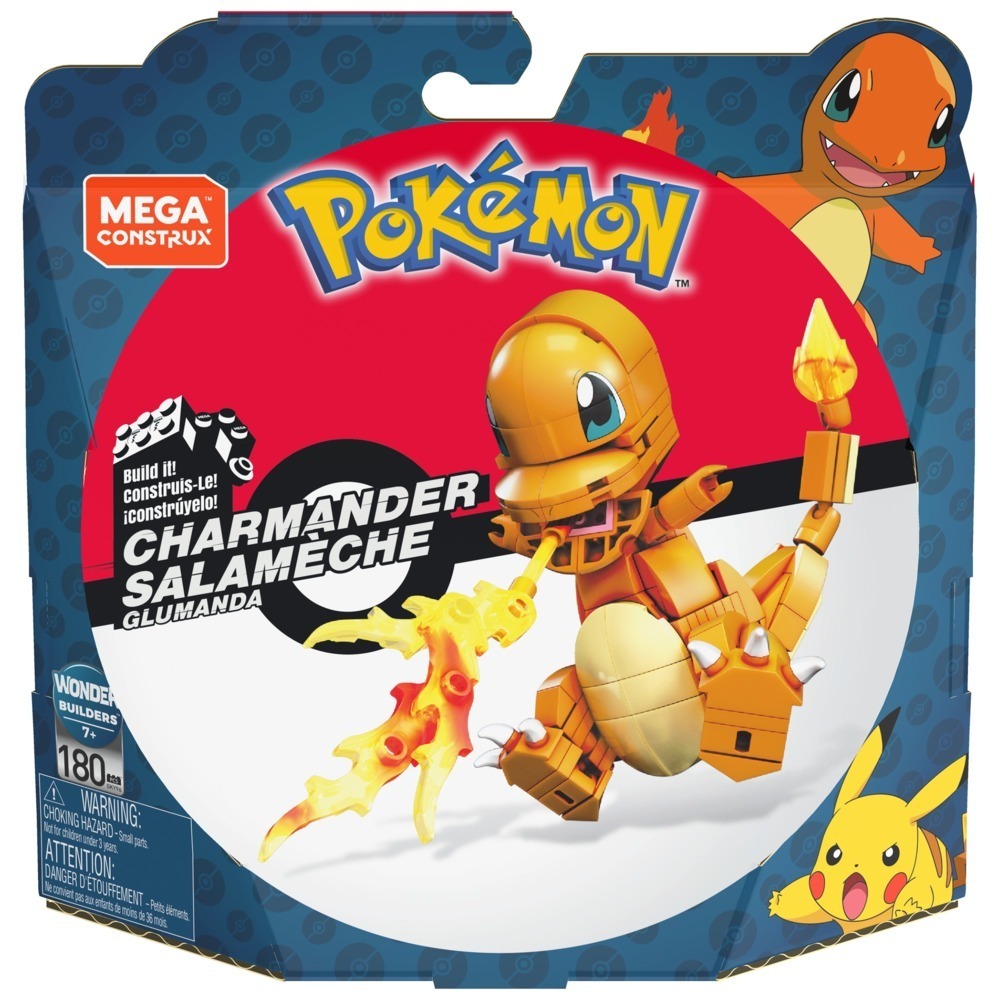 Cover: 887961834598 | Mega Construx Pokémon Charmander | Stück | In Karton | 2022 | Mattel