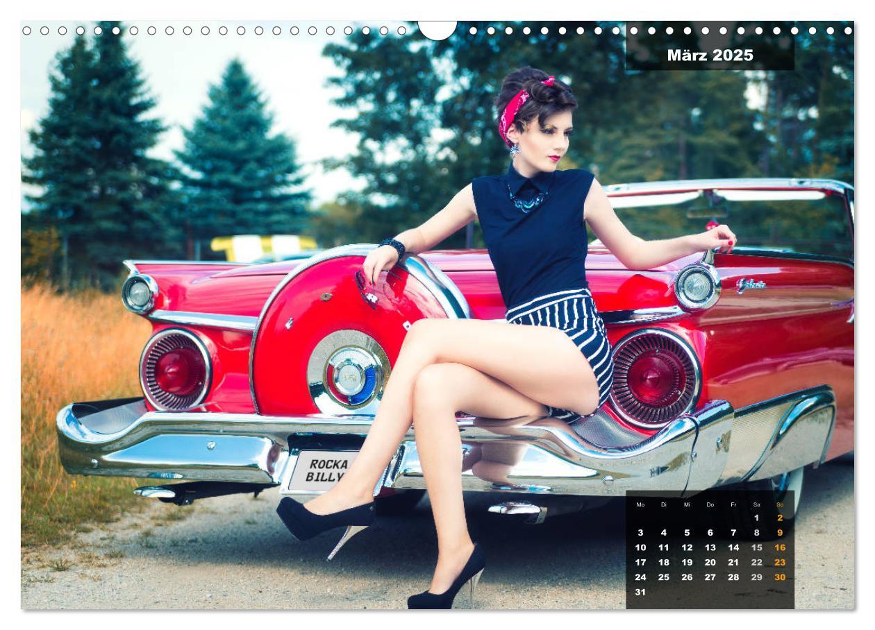 Bild: 9783435435326 | Rockabilly - Back to the 50s (Wandkalender 2025 DIN A3 quer),...