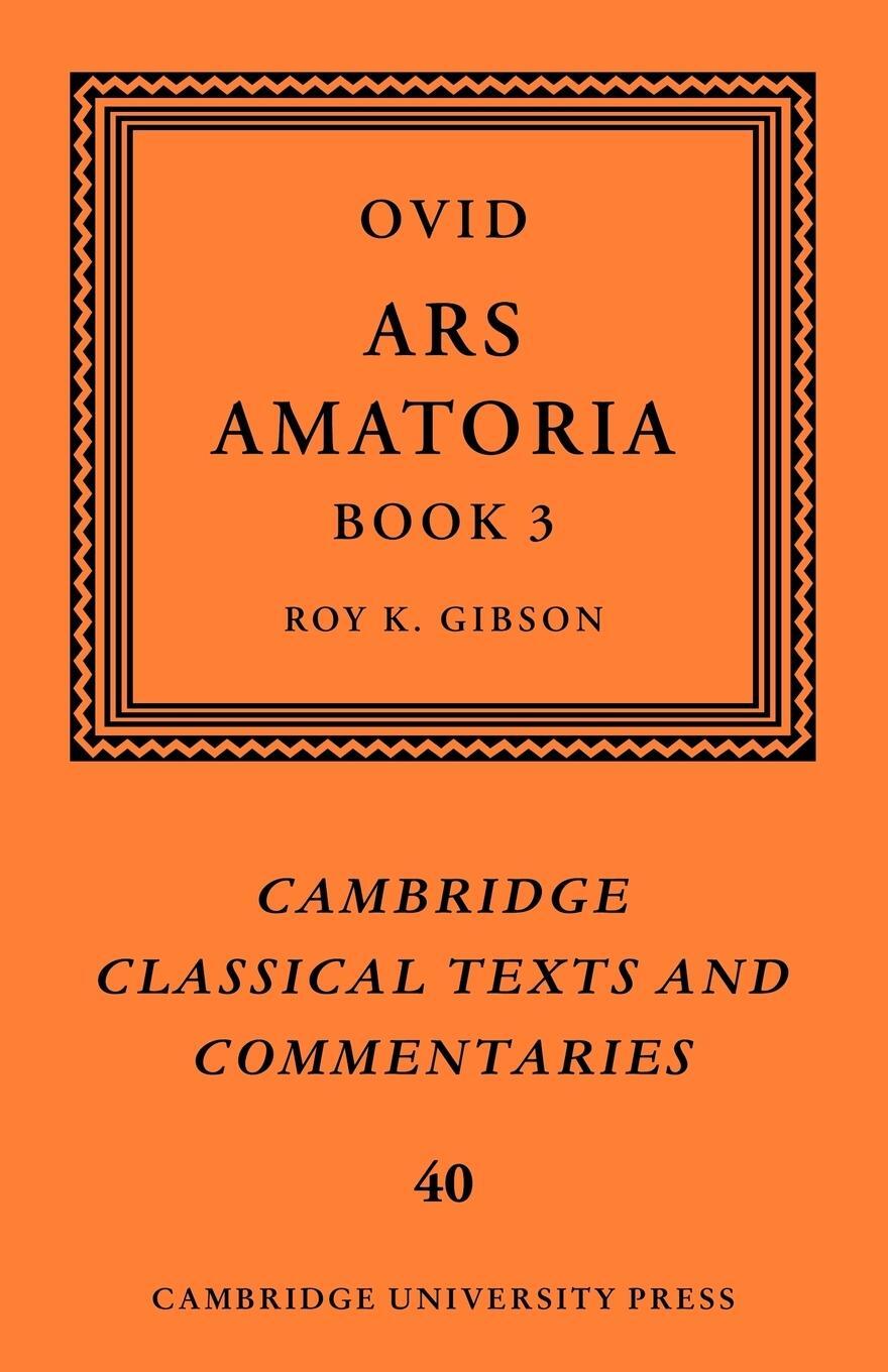 Cover: 9780521124218 | Ovid | Ars Amatoria, Book III | Ovid (u. a.) | Taschenbuch | Paperback