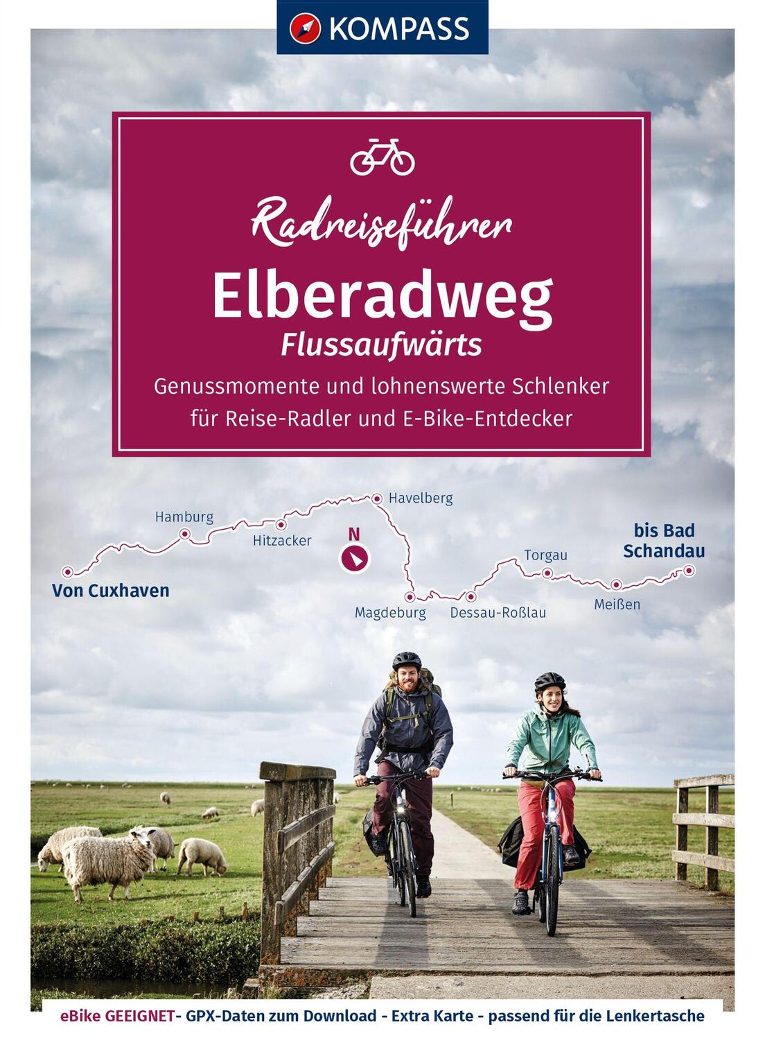 Cover: 9783991214229 | KOMPASS Radreiseführer Erlebnis Elberadweg | Taschenbuch | 256 S.