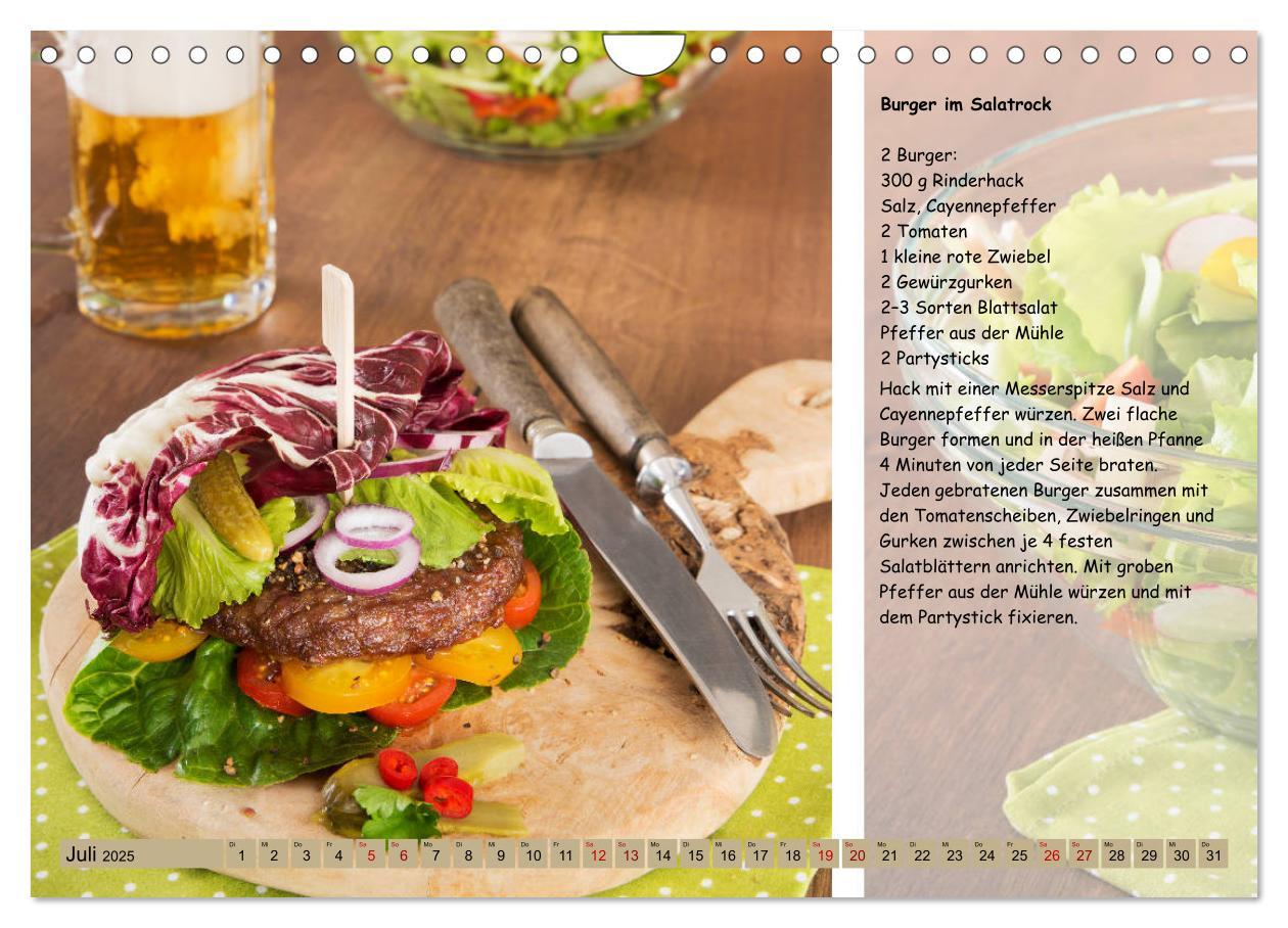 Bild: 9783435360284 | Low Carb 2.0 - Leichte Rezepte zum Selberkochen (Wandkalender 2025...