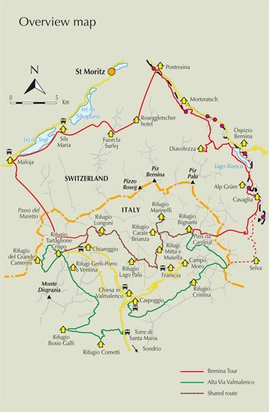 Bild: 9781852847524 | The Tour of the Bernina | Gillian Price | Taschenbuch | Englisch