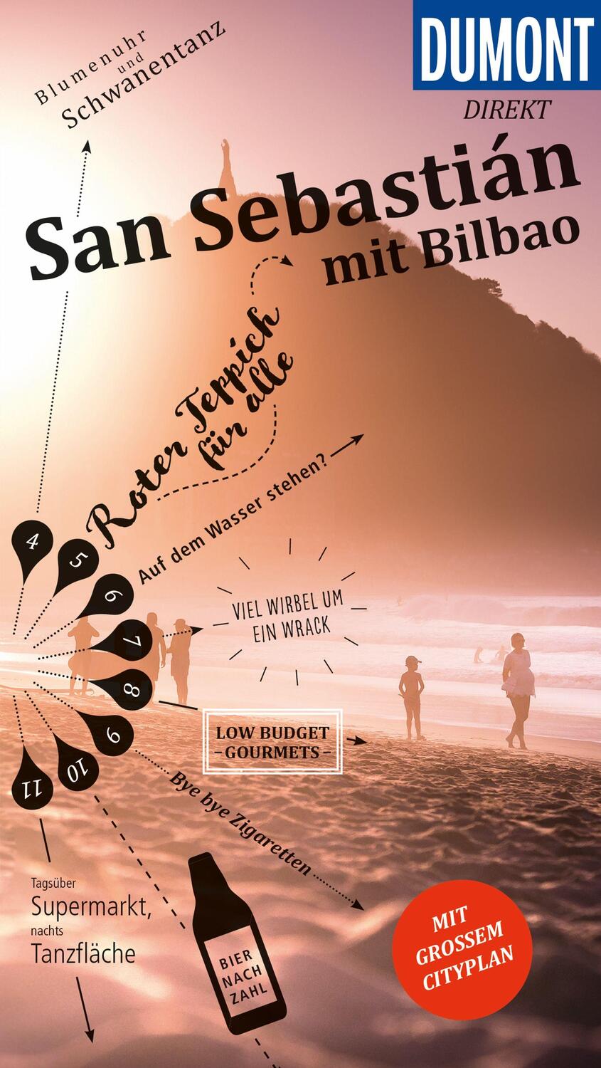 Cover: 9783616010052 | DuMont direkt Reiseführer San Sebastián mit Bilbao | Julia Reichert