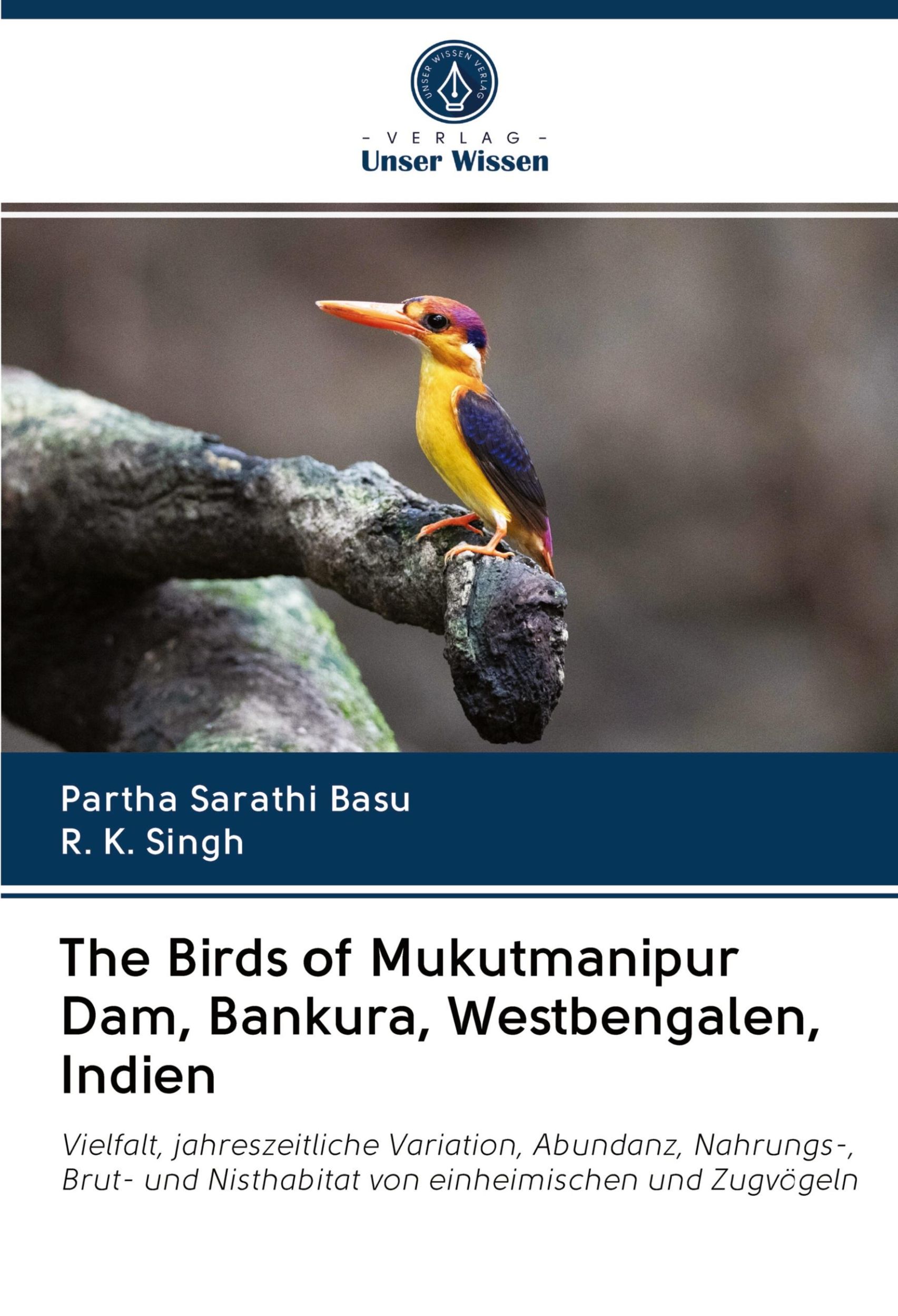 Cover: 9786202697231 | The Birds of Mukutmanipur Dam, Bankura, Westbengalen, Indien | Buch