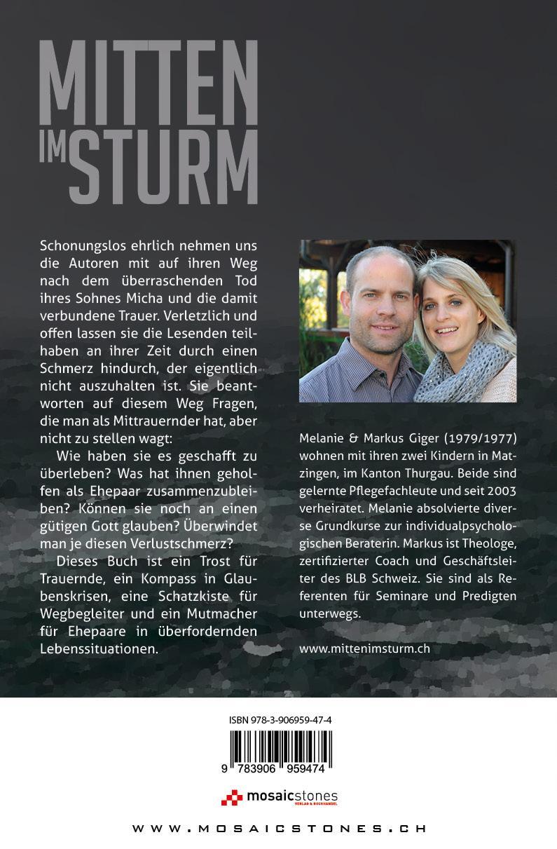 Rückseite: 9783906959474 | Mitten im Sturm | Markus Giger (u. a.) | Taschenbuch | Deutsch | 2021