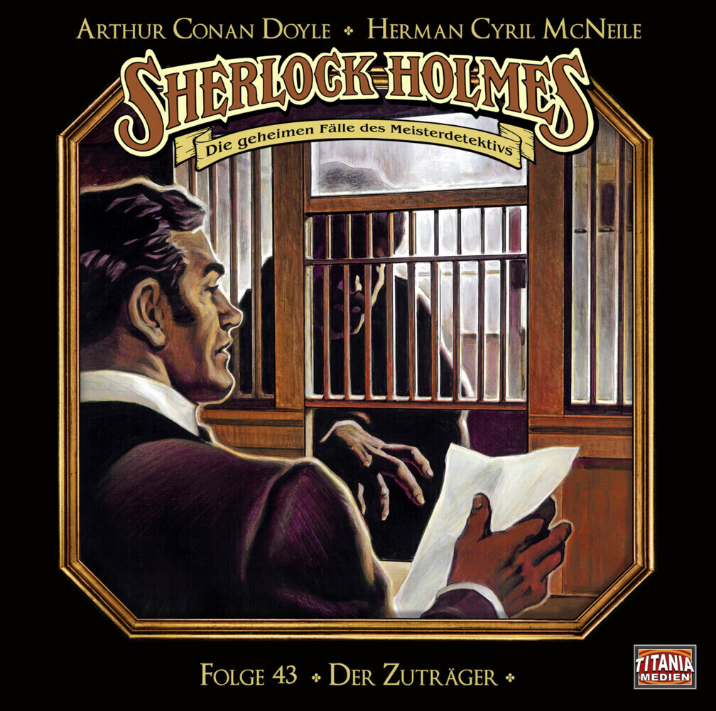 Cover: 9783785782019 | Sherlock Holmes - Folge 43, 1 Audio-CD | Der Zuträger. Hörspiel. | CD