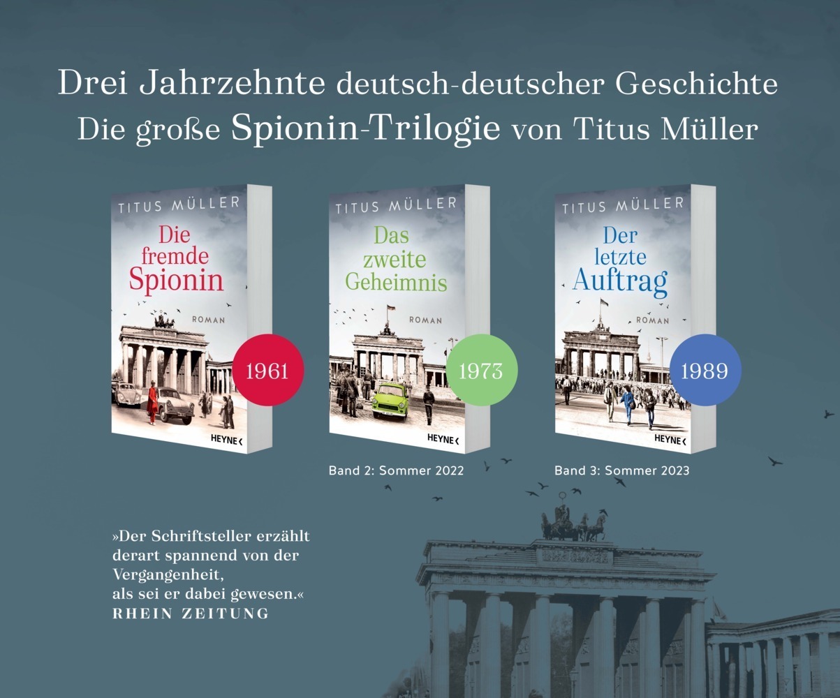 Bild: 9783453441255 | Die fremde Spionin | Roman | Titus Müller | Taschenbuch | 400 S.