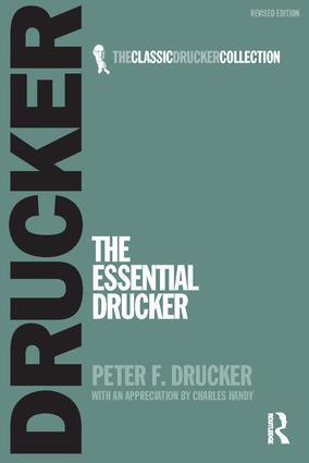 Cover: 9780750685061 | The Essential Drucker | Peter F. Drucker | Taschenbuch | Englisch