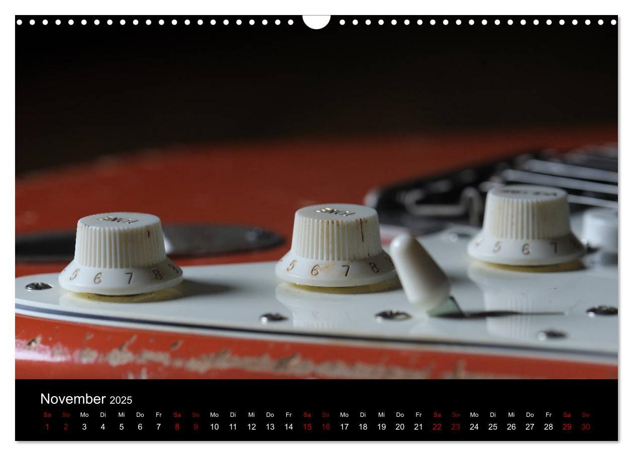 Bild: 9783435432080 | Feinheiten - Alte Gitarren im Detail (Wandkalender 2025 DIN A3...