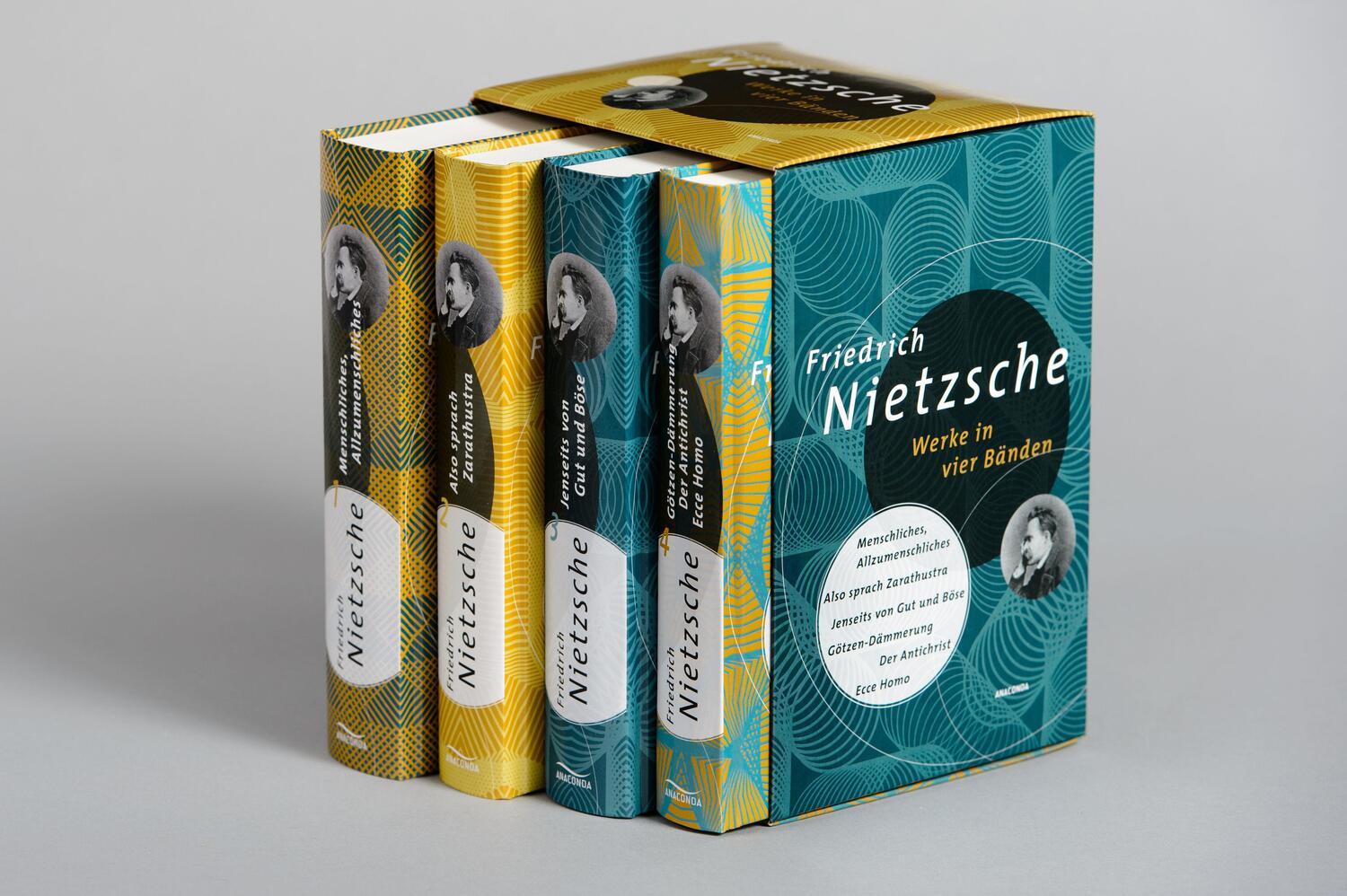 Bild: 9783730608500 | Friedrich Nietzsche, Werke in vier Bänden (Menschliches, Allzu...