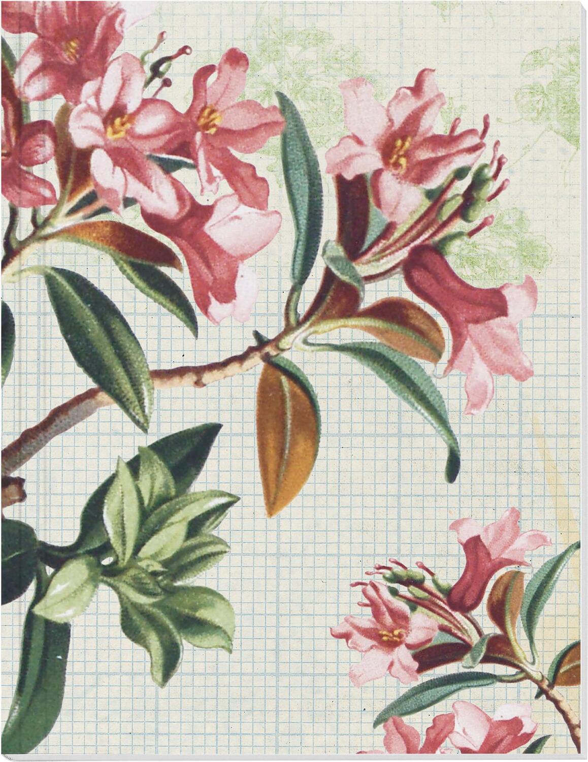 Cover: 4250915934914 | Die Gärten der Künstler Großes Notizheft (A5) Motiv Blütenstrauch