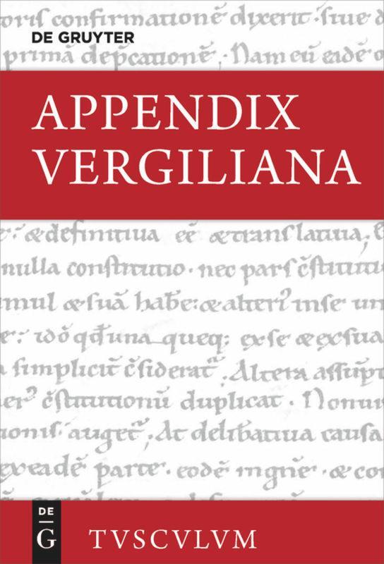 Cover: 9783110468052 | Appendix Vergiliana | Lateinisch - deutsch | Fabian Zogg | Buch | 2020