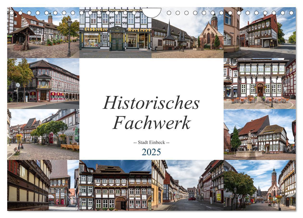 Cover: 9783435196678 | Historisches Fachwerk - Stadt Einbeck (Wandkalender 2025 DIN A4...