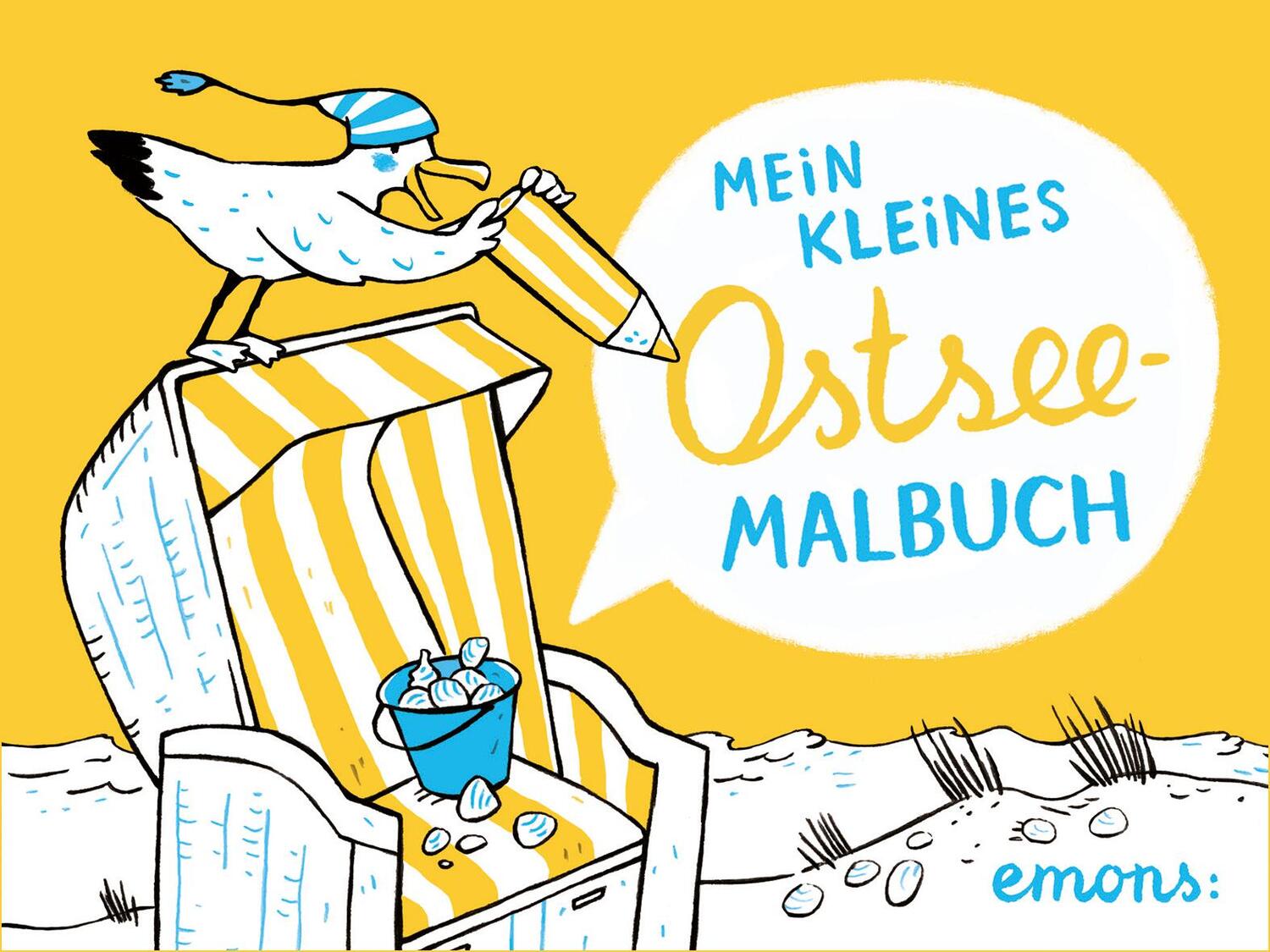 Cover: 9783740804824 | Mein kleines Ostsee-Malbuch | Ausmalbuch | Elke Hanisch | Taschenbuch