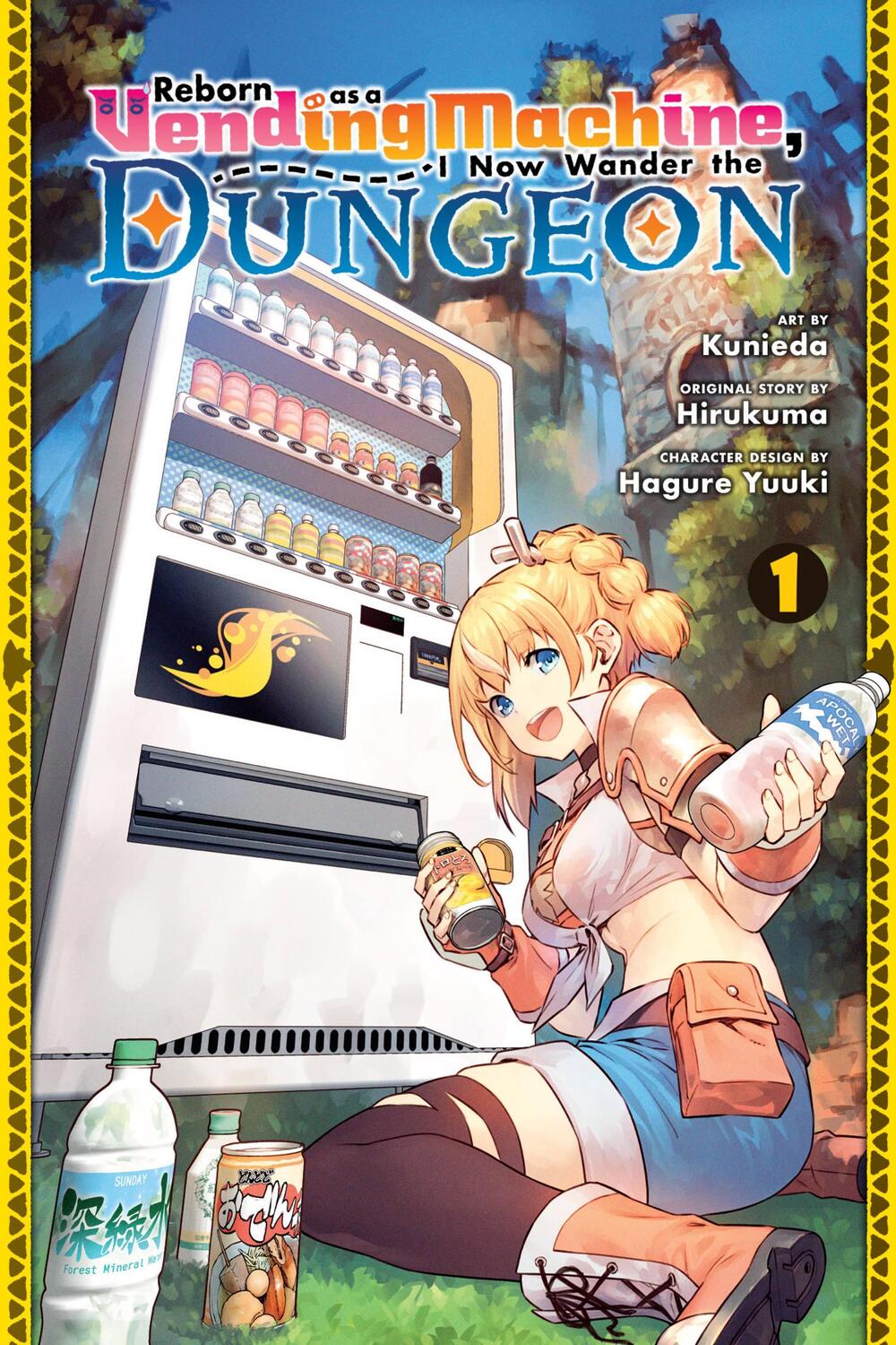 Cover: 9781975365783 | Reborn as a Vending Machine, I Now Wander the Dungeon, Vol. 1 (manga)