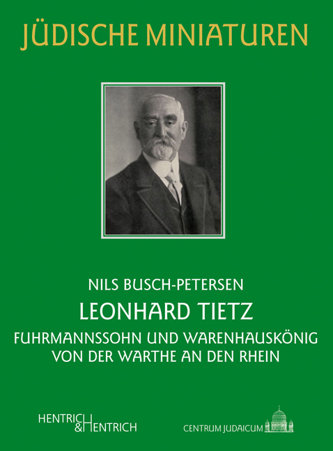 Cover: 9783941450172 | Leonhard Tietz | Nils Busch-Petersen | Taschenbuch | Deutsch | 2014