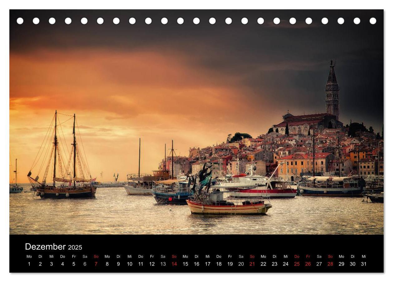 Bild: 9783435751051 | Rovinj Impressionen (Tischkalender 2025 DIN A5 quer), CALVENDO...