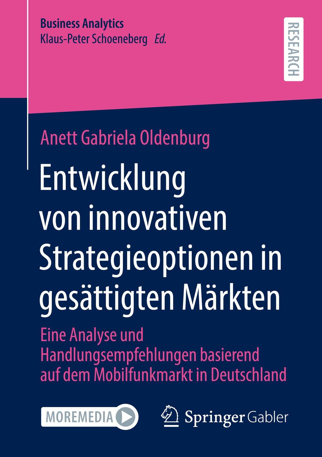 Cover: 9783658343927 | Entwicklung von innovativen Strategieoptionen in gesättigten Märkten