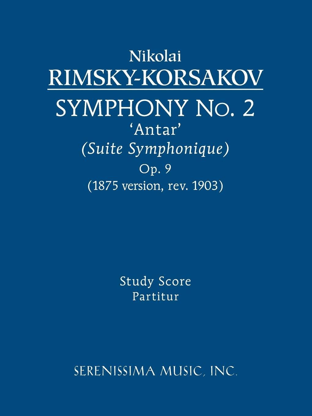 Cover: 9781932419603 | Symphony No. 2 'Antar', Op.9 | Study score | Taschenbuch | Paperback