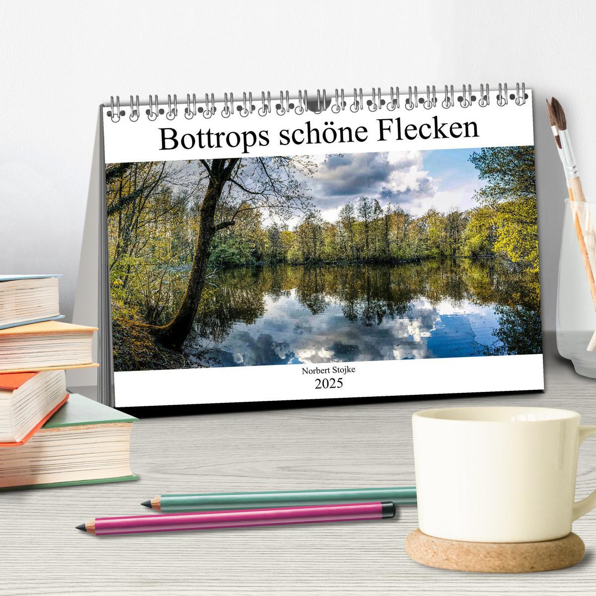 Bild: 9783435378975 | Bottrops schöne Flecken (Tischkalender 2025 DIN A5 quer), CALVENDO...