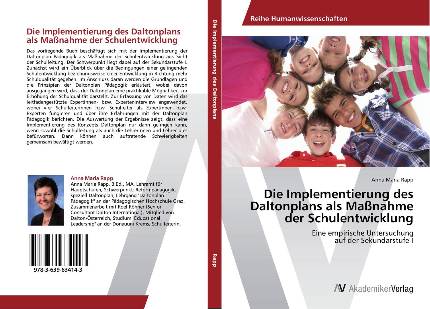 Cover: 9783639634143 | Die Implementierung des Daltonplans als Maßnahme der Schulentwicklung