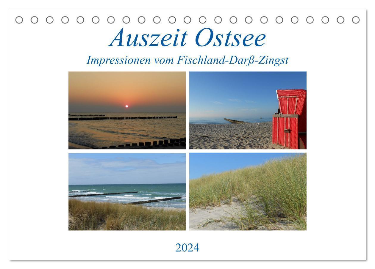 Cover: 9783383034831 | Auszeit Ostsee (Tischkalender 2024 DIN A5 quer), CALVENDO...