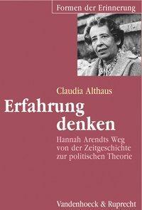 Cover: 9783525354254 | Erfahrung denken | Claudia Althaus | Taschenbuch | 412 S. | Deutsch