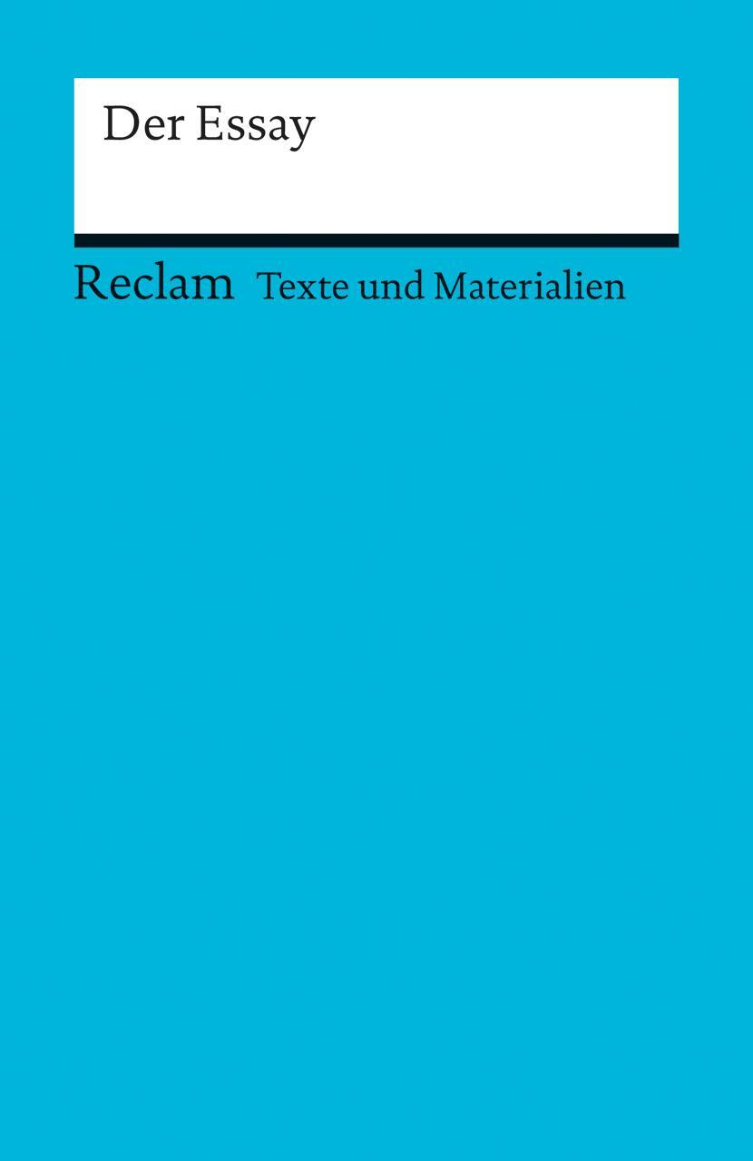 Cover: 9783150152362 | Der Essay | Texte und Materialien für den Unterricht | Ralf Kellermann