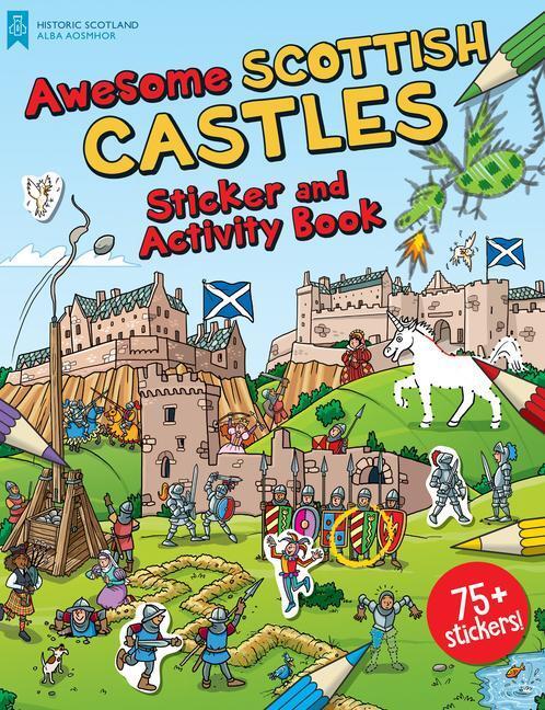 Cover: 9781782506317 | Awesome Scottish Castles | Sticker and Activity Book | Taschenbuch