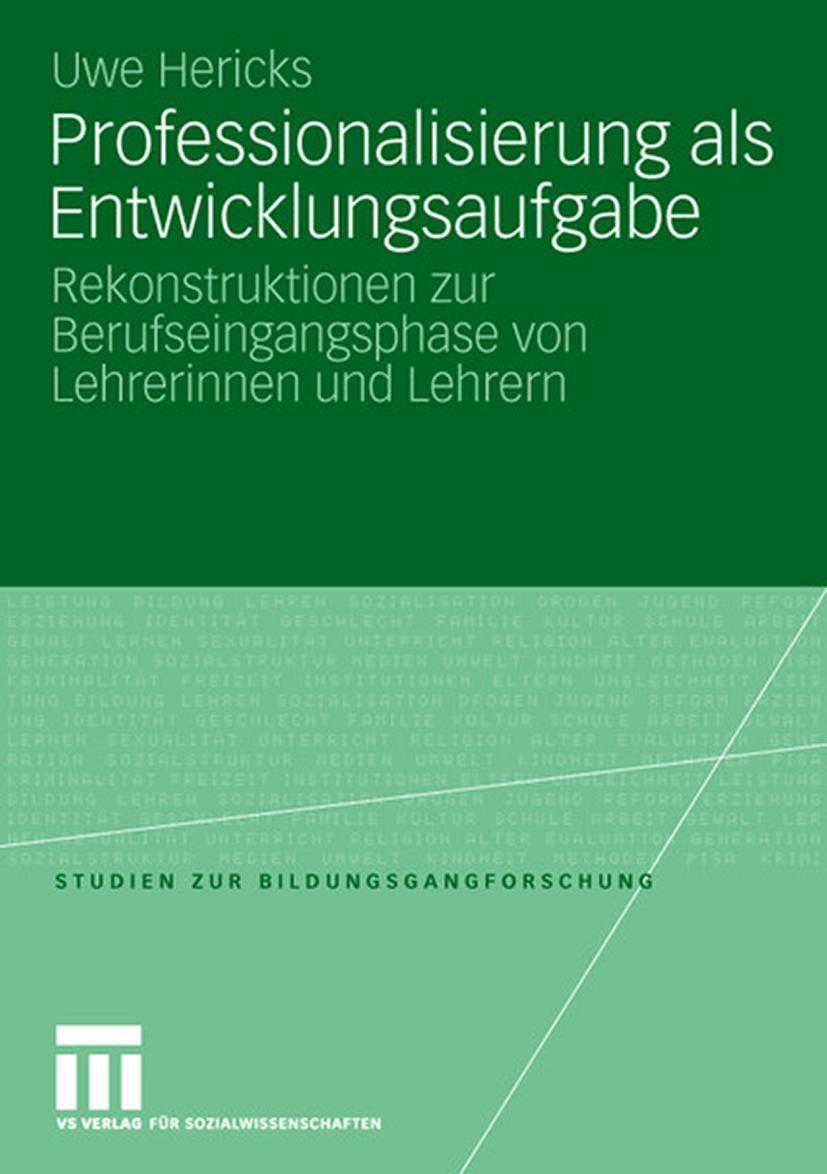 Cover: 9783531150802 | Professionalisierung als Entwicklungsaufgabe | Uwe Hericks | Buch