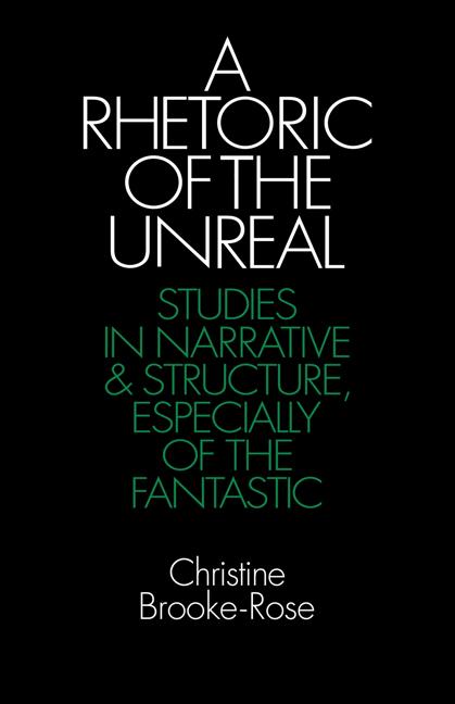 Cover: 9780521276566 | A Rhetoric of the Unreal | Christine Brooke-Rose | Taschenbuch | 2010