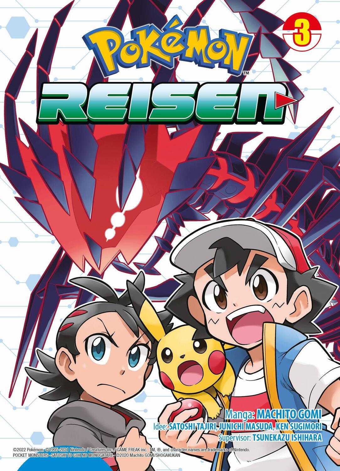 Cover: 9783741629587 | Pokémon Reisen 03 | Bd. 3 | Satoshi Tajiri (u. a.) | Taschenbuch