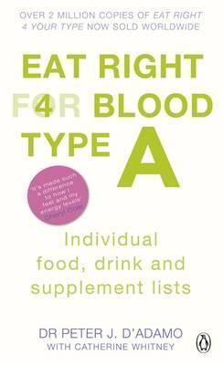 Cover: 9780241954379 | Eat Right for Blood Type A | Peter J. D'Adamo | Taschenbuch | Englisch