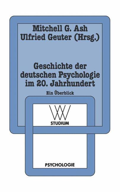 Cover: 9783531221281 | Geschichte der deutschen Psychologie im 20. Jahrhundert | Taschenbuch