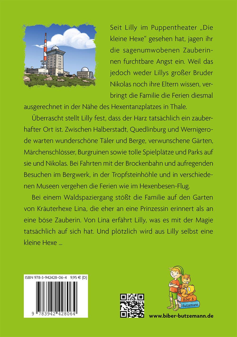 Rückseite: 9783942428064 | Zauberhafte Ferien im Harz - Lilly, Nikolas und die Hexen | Buch
