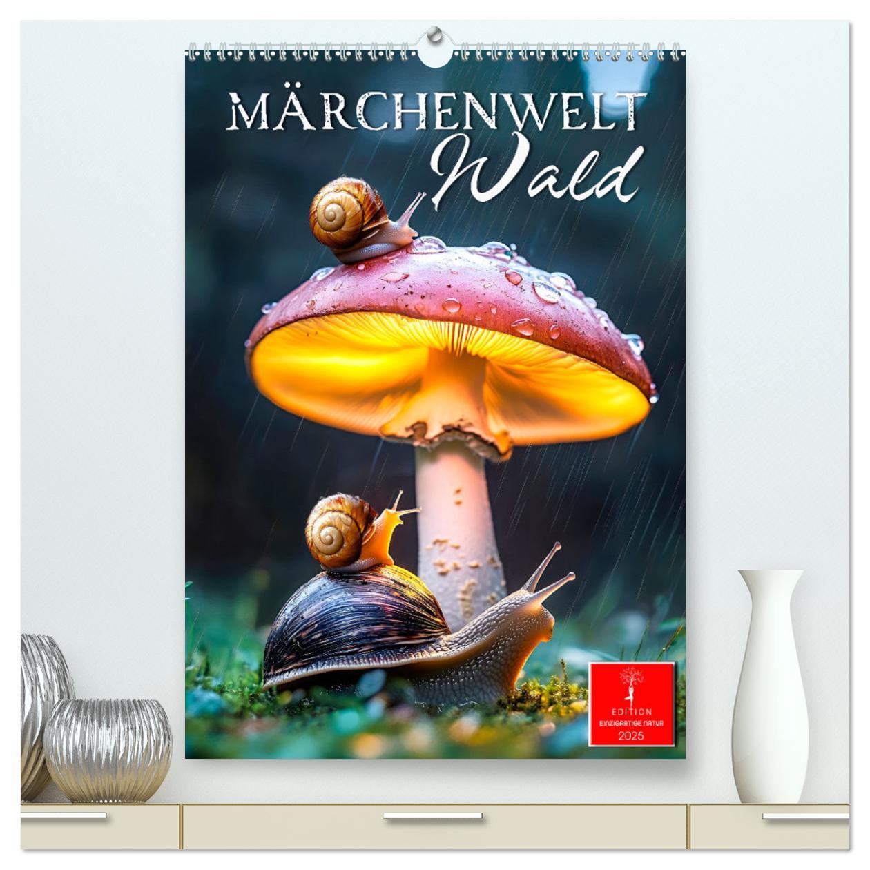 Cover: 9783457219638 | Märchenwelt Wald (hochwertiger Premium Wandkalender 2025 DIN A2...