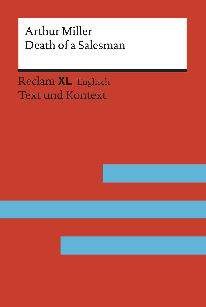 Cover: 9783150199633 | Death of a Salesman | Fremdsprachentexte Reclam XL - Text und Kontext