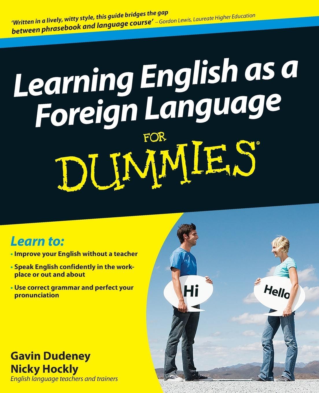 Cover: 9780470747476 | Learning English as a Foreign Language For Dummies | Gavin Dudeney