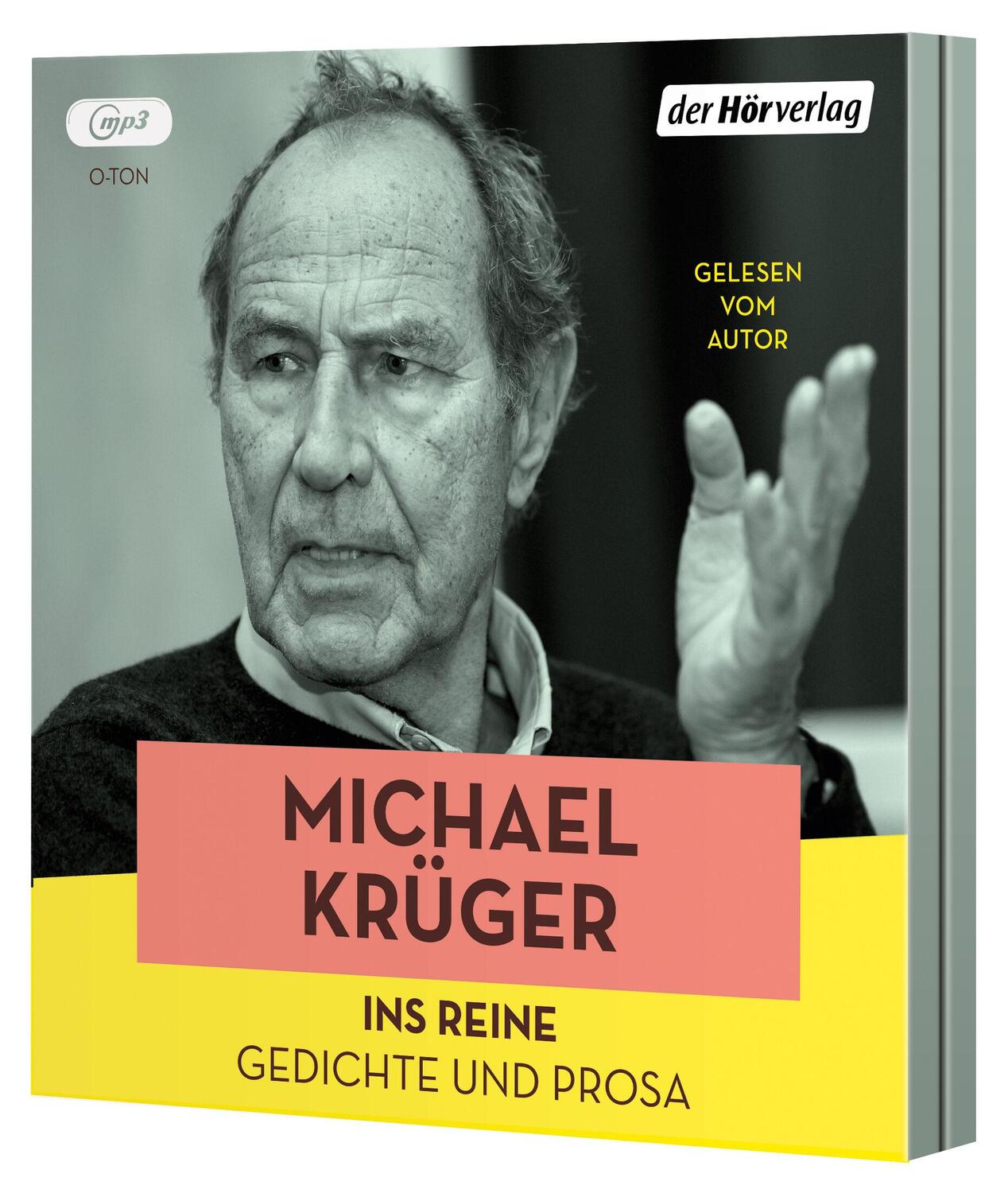 Bild: 9783844550375 | Ins Reine | Gedichte und Prosa | Michael Krüger | MP3 | 1 CD | Deutsch